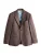 Next Business-colbert ‘N. Premium’  bruin gemêleerd