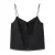 Mango broderie top – zwart