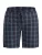 TOM TAILOR Pyjamabroek ‘Bermuda’  blauw / navy / donkerrood