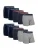 DANISH ENDURANCE Boxershorts  donkerblauw / grijs / zwart