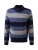 PIERRE CARDIN Trui  saffier / donkerblauw / grijs