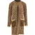 Faina Vest Dames Camel zwart