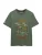 Superdry & Co Shirt ‘TOKYO’  donkergeel / olijfgroen / lichtgroen / donkerrood