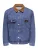 Only & Sons Tussenjas ‘ONSTIMBER’  blauw denim / bruin