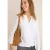 Blouse met gespleten hals