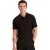 Ted Baker Heren geruit poloshirt met kraag en jacquardmotief (Zwart)