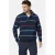 Babista gestreepte sweater LOGIO donkerblauw