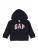 GAP Sweatvest  navy / koraal / wit