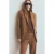 Mango regular blazer bruin