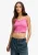 Superdry & Co Top ‘Essential’  pink