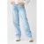 Shoeby barrel high waist barrel jeans light blue denim