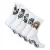 5-pack Heren Crew Sokken met Skull Patroon Zachte Ademend Casual Sokken