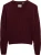 SUPERDRY Trui Wollen Mix Kabel Bordeaux Rood dames