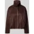 Gina Tricot Jack in leerlook met ritssluiting en steekzakken