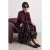 Trendyol Modest Dames Meerkleurig Bloemen Maxi A-lijn Modest Rokken