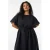 Zizzi midi jurk Plus Size – zwart