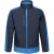 Regatta Herencontrast drie lagen afdrukbaar Soft Shell-jasje (Marine/Nieuw Koninklijk)
