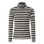 Retour Jeans rechtvallende gestreepte longsleeve – zwart/ecru