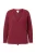 Ulla Popken Gebreid vest  donkerrood