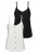 LASCANA Top  zwart / wit