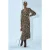 LK Bennett Lucian Teired Shirt Dress Brown