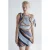 Mango off shoulder jurk met print – meerkleurig