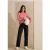Cecil Dames Gestreept gemêleerd shirt in Rood
