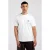 America Today regular fit T-shirt met backprint – wit