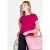 Cecil Dames Blouseshirt met structuur in Pink