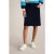 White Stuff Melody Organic Cord Skirt Dark Navy