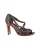 Bottega Veneta Peep-Toe Sandalen met Bandjes in Zwart Leer