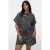 VERO MODA CURVE gestreepte top zwart