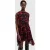 AllSaints Callie Dress Maria Siren Red