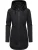 Ragwear Functionele mantel ‘Dakkota B’  zwart