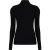 EsQualo Top Rib Slv/lss Buttons Col Black