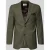 carl gross Colbert van viscose met pochet model ‘Tebbo’
