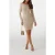 GUESS Marciano By  Lauren Bandage Dress Fawn Taupe Multi
