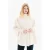 Caroll poncho-jas ecru