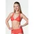 Moodies Undies voorgevormde triangel bikinitop oranje