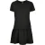 Urban Classics Dames/Dames Valance T-shirt Jurk (Zwart)