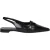 Max Mara Zwarte Leren Ballerina’s