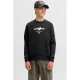 JACK & JONES JUNIOR sweater met print – zwart