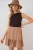 Textured Minirok met Voering