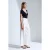 Dames Hoge Taille Plissé Wijde Pantalon
