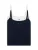 Tommy Jeans Top ‘ESSENTIAL’  navy / wit