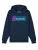 Watapparel Sweatshirt ‘ No Excuses ‘  blauw / neonlila