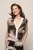 Isabella Print Top Zwart / Off White