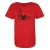 Disney Dames/dames Love Katoenen T-shirt (Rood)