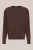 Fundamentals – Heren loose fit trui – Loose fit – Donkerbruin – Katoen –