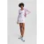 Karl Lagerfeld Mesh Slip Dress Floral White